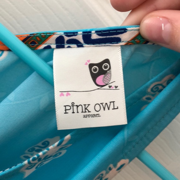 Blue and Orange Sun Dress - Picture 3 of 5